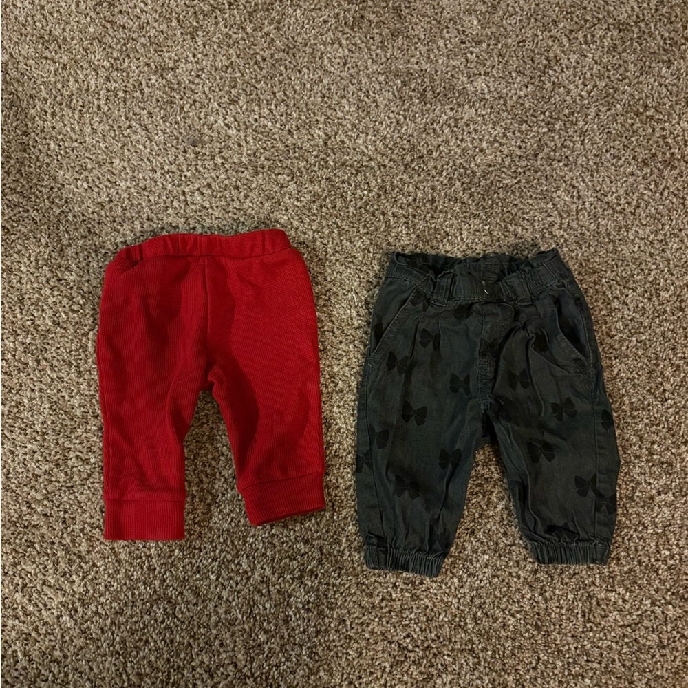 Baby girl pants set